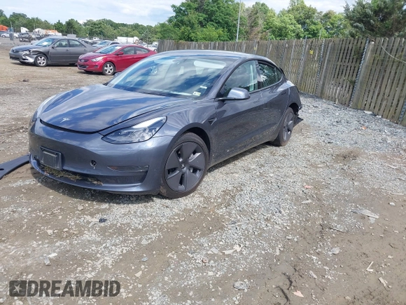 2023 Tesla Model 3 with VIN 5YJ3E1EA4PF515844, listed as a IAAI auction lot 42321123 with 46,683 mi miles and . Bid and sale history available at DreamBid. Image 19.