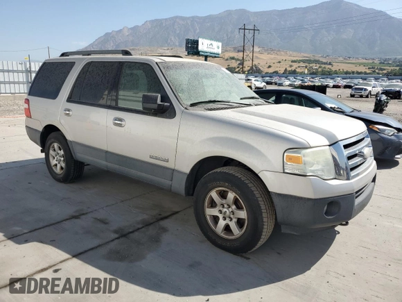 2007 Ford Expedition XLT with VIN 1FMFU16597LA84136, listed as a Copart auction lot 64384935 with 206,517 mi miles and Clean title. Bid and sale history available at DreamBid. Image 4.
