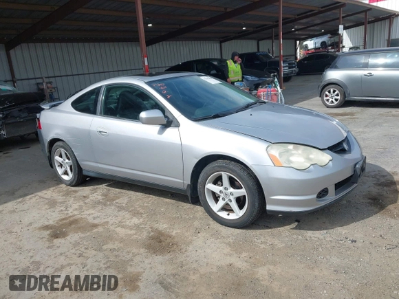 2002 Acura RSX Manual with VIN JH4DC53892C033246, listed as a IAAI auction lot 42042860 with 110,090 mi miles. Bid and sale history available at carsss.com. Image 1.