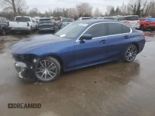 2019 BMW 3 Series 330i with VIN WBA5R1C50KAJ99375, listed as a Copart auction lot 48435445 with 66,547 mi miles and Salvage Title. Bid and sale history available at DreamBid. Image 1.