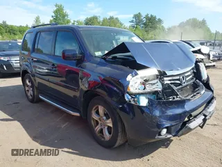 2013 Honda Pilot EX-L z VIN 5FNYF4H75DB063094, wystawiony jako IAAI lot #42412032 z przebiegiem 128 725 mil mil oraz . Historia ofert i sprzedaży dostępna na DreamBid. Obrazek 1.