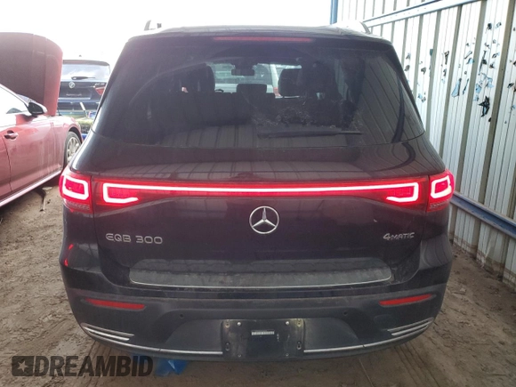 2022 Mercedes-Benz EQB 300 z VIN W1N9M0KB8NN008909, wystawiony jako Copart lot #73326903 z przebiegiem 20 072 mil mil oraz . Historia ofert i sprzedaży dostępna na DreamBid. Obrazek 6.
