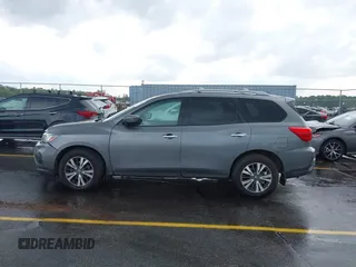 2020 Nissan Pathfinder S with VIN 5N1DR2AN0LC615921, listed as a IAAI auction lot 41932744 with 124,890 mi miles. Bid and sale history available at carsss.com. Image 14.