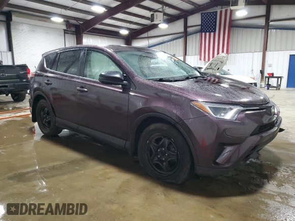 2018 Toyota RAV4 LE with VIN 2T3BFREV5JW721315, listed as a Copart auction lot 59016665 with 136,490 mi miles and Salvage title. Bid and sale history available at DreamBid. Image 4.