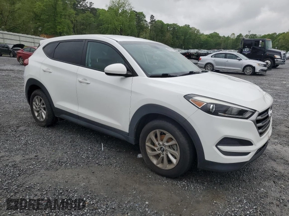 2017 Hyundai Tucson SE with VIN KM8J23A4XHU386492, listed as a Copart auction lot 52022475 with 73,155 mi miles and Salvage Title. Bid and sale history available at DreamBid. Image 4.