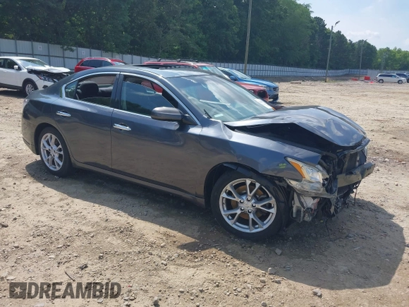 2013 Nissan Maxima SV with VIN 1N4AA5AP7DC805658, listed as a IAAI auction lot 42453972 with 198,641 mi miles and . Bid and sale history available at DreamBid. Image 1.