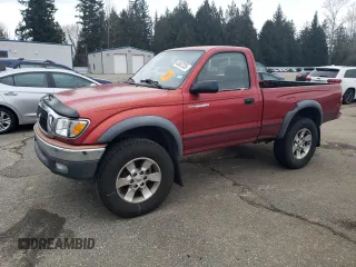 2001 Toyota Tacoma PreRunner with VIN 5TENM92N91Z776264, listed as a Copart auction lot 43467235 with 309,179 mi miles and Clean title. Bid and sale history available at DreamBid. Image 1.