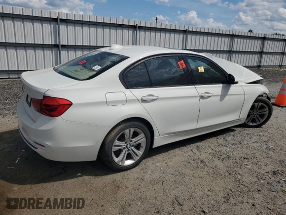 2016 BMW 3 Series 328i with VIN WBA8E9C53GK644183, listed as a Copart auction lot 55792355 with 99,351 mi miles and Clean Title. Bid and sale history available at DreamBid. Image 3.