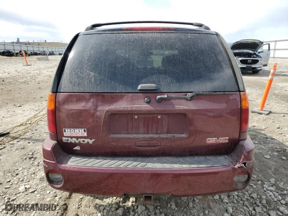 2005 GMC Envoy SLE with VIN 1GKDT13S852352867, listed as a Copart auction lot 49442655 with 220,653 mi miles and Non Repairable. Bid and sale history available at carsss.com. Image 6.