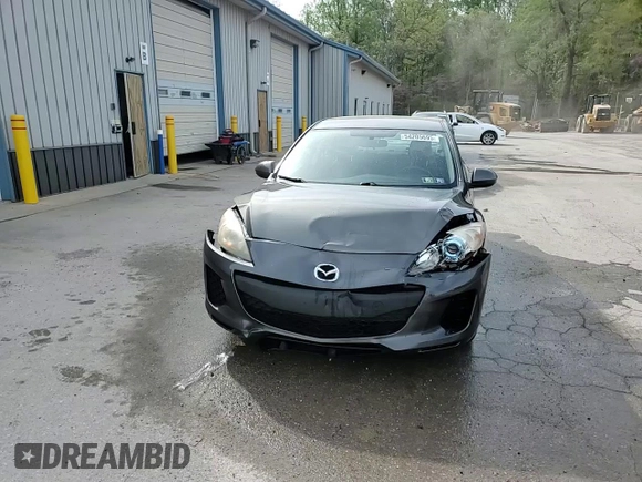 2012 Mazda 3 i Touring with VIN JM1BL1V85C1663227, listed as a Copart auction lot 54205695 with 132,990 mi miles and Salvage title. Bid and sale history available at DreamBid. Image 13.