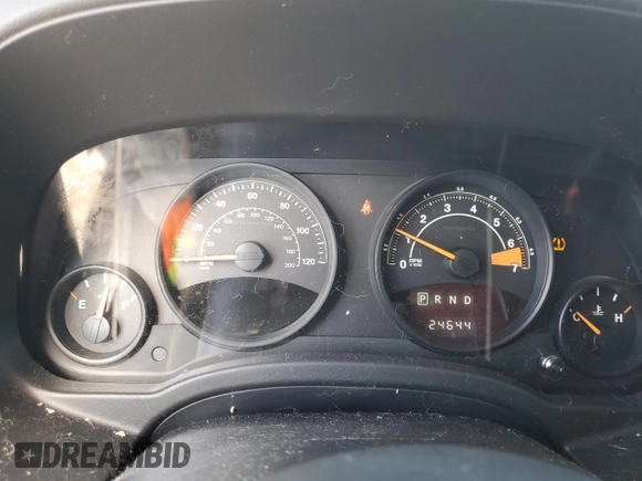 2017 Jeep Patriot Sport SE with VIN 1C4NJPBA5HD189461, listed as a Copart auction lot 45427605 with 24,644 mi miles and Salvage Title. Bid and sale history available at carsss.com. Image 9.