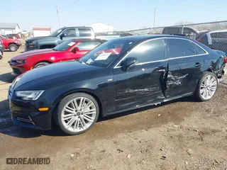 2018 Audi A4 Premium Plus with VIN WAUENAF44JA063134, listed as a IAAI auction lot 41764674 with 26,310 mi miles. Bid and sale history available at carsss.com. Image 14.