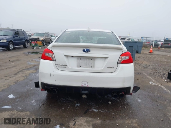 2015 Subaru WRX Limited with VIN JF1VA1G68F8803965, listed as a IAAI auction lot 41594024 with 147,381 mi miles. Bid and sale history available at carsss.com. Image 16.