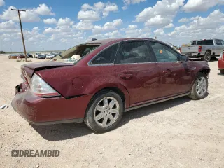 2008 Ford Taurus SEL with VIN 1FAHP24W68G135730, listed as a Copart auction lot 69071114 with Not Provided miles and Salvage Title. Bid and sale history available at carsss.com. Image 3.