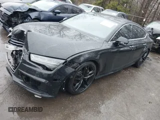 2017 Audi A7 Premium Plus with VIN WAUW2AFC5HN115474, listed as a IAAI auction lot 41494152 with 97,255 mi miles. Bid and sale history available at carsss.com. Image 2.