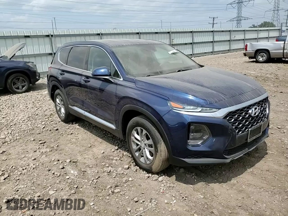 2019 Hyundai Santa Fe SE z VIN 5NMS2CAD4KH125270, wystawiony jako Copart lot #57273265 z przebiegiem 49 685 mil mil oraz Szkoda całkowita • Salvage title. Historia ofert i sprzedaży dostępna na DreamBid. Obrazek 14.