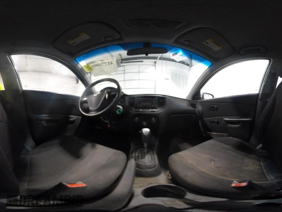 2008 Kia Rio LX with VIN KNADE163186345215, listed as a IAAI auction lot 41776000 with 141,859 mi miles. Bid and sale history available at carsss.com. Image 20.