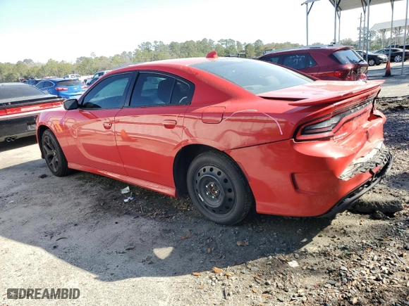 2019 Dodge Charger GT with VIN 2C3CDXHG7KH575775, listed as a Copart auction lot 46912035 with 169,173 mi miles and Salvage Title. Bid and sale history available at carsss.com. Image 2.