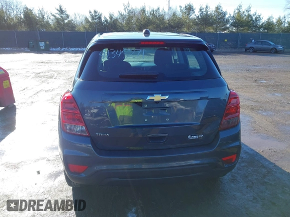 2021 Chevrolet Trax LS with VIN KL7CJKSB2MB303227, listed as a IAAI auction lot 41345271 with 51,801 mi miles. Bid and sale history available at carsss.com. Image 16.