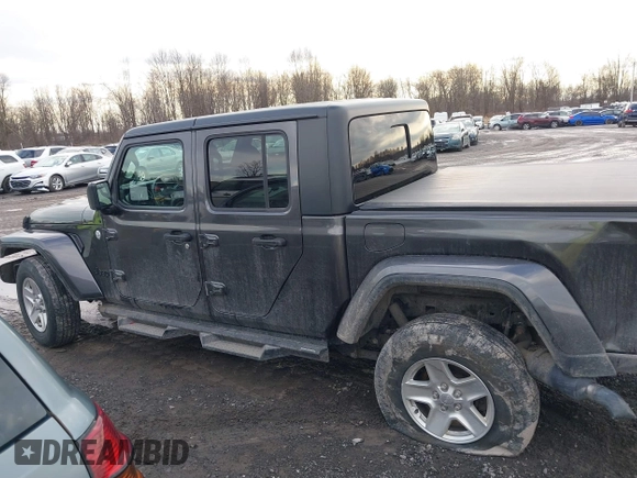 2021 Jeep Gladiator Willys with VIN 1C6HJTAGXML502037, listed as a IAAI auction lot 41225448 with 53,154 mi miles and . Bid and sale history available at carsss.com. Image 15.