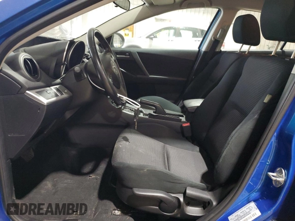 2012 Mazda 3 i Touring with VIN JM1BL1V88C1683763, listed as a Copart auction lot 57326725 with 132,544 mi miles and Salvage title. Bid and sale history available at DreamBid. Image 7.
