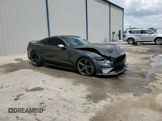 2019 Ford Mustang GT with VIN 1FA6P8CF3K5142116, listed as a Copart auction lot 55519545 with 48,058 mi miles and Salvage title. Bid and sale history available at DreamBid. Image 13.