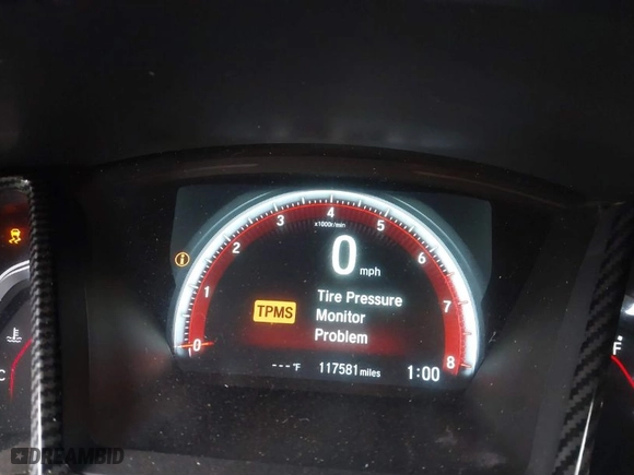 2018 Honda Civic Si Sedan with VIN 2HGFC1E53JH701058, listed as a IAAI auction lot 41457392 with 117,581 mi miles. Bid and sale history available at carsss.com. Image 7.