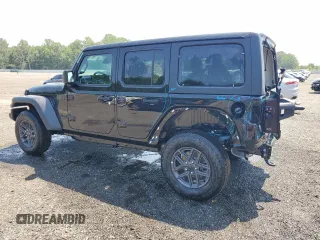 2025 Jeep Wrangler Sport S with VIN 1C4PJXDN1SW598688, listed as a Copart auction lot 61164725 with 281 mi miles and Clean title. Bid and sale history available at DreamBid. Image 2.