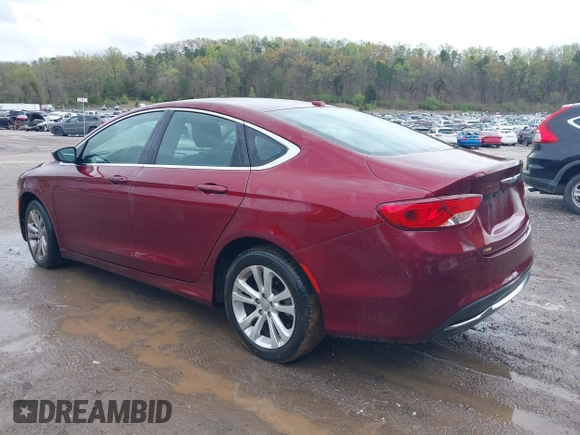 2015 Chrysler 200 Limited with VIN 1C3CCCAB8FN714934, listed as a IAAI auction lot 41906224 with 144,685 mi miles and . Bid and sale history available at carsss.com. Image 3.