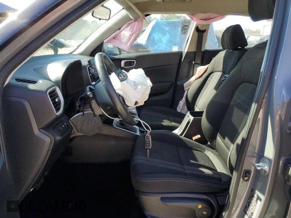 2021 Hyundai Venue SEL with VIN KMHRC8A38MU106812, listed as a Copart auction lot 47379205 with 71,825 mi miles and Salvage Title. Bid and sale history available at carsss.com. Image 7.