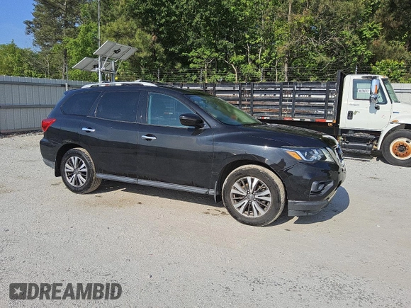 2017 Nissan Pathfinder S with VIN 5N1DR2MN1HC660286, listed as a Copart auction lot 50412525 with 118,403 mi miles and Clean Title. Bid and sale history available at carsss.com. Image 4.