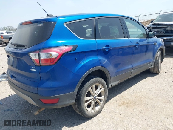 2017 Ford Escape SE with VIN 1FMCU0GD0HUE76422, listed as a IAAI auction lot 42023082 with 216,050 mi miles. Bid and sale history available at carsss.com. Image 4.