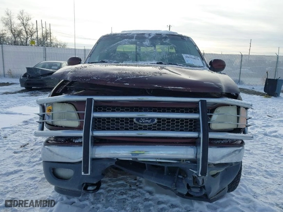 2000 Ford F-150 XL with VIN 1FTRX18L2YNA50128, listed as a IAAI auction lot 40956879 with 1 mi miles. Bid and sale history available at carsss.com. Image 11.