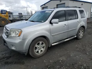 2010 Honda Pilot Touring with VIN 5FNYF4H9XAB010078, listed as a Copart auction lot 51292685 with 341,684 mi miles and Salvage Title. Bid and sale history available at carsss.com. Image 1.