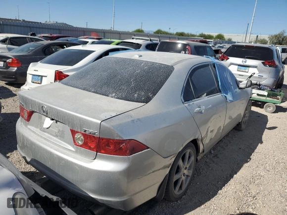 2005 Acura TSX with VIN JH4CL96825C011351, listed as a Copart auction lot 47842835 with 200,430 mi miles and Non Repairable. Bid and sale history available at carsss.com. Image 3.