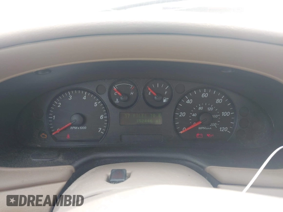 2005 Ford Taurus SE with VIN 1FAFP53U55A209369, listed as a IAAI auction lot 42144800 with 152,446 mi miles. Bid and sale history available at carsss.com. Image 7.