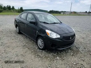 2020 Mitsubishi Mirage ES with VIN ML32F3FJ4LHF02272, listed as a Copart auction lot 55845505 with 48,763 mi miles and Salvage title. Bid and sale history available at DreamBid. Image 13.