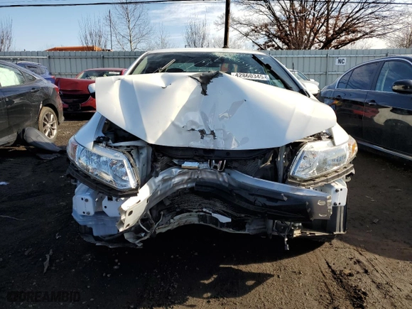 2014 Honda Civic Hybrid with VIN 19XFB4F21EE201599, listed as a Copart auction lot 42860345 with 60,205 mi miles and Clean Title. Bid and sale history available at carsss.com. Image 5.