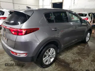 2018 Kia Sportage LX with VIN KNDPM3AC3J7472473, listed as a Copart auction lot 85034234 with 97,572 mi miles and Clean Title. Bid and sale history available at DreamBid. Image 3.