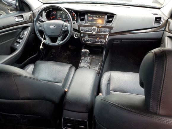 2016 Kia Cadenza Premium with VIN KNALN4D71G5206869, listed as a Copart auction lot 75530964 with 72,178 mi miles and Salvage Title. Bid and sale history available at carsss.com. Image 8.