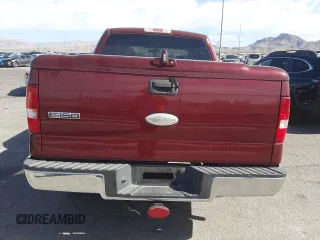 2006 Ford F-150 XLT with VIN 1FTPW12556KB24158, listed as a Copart auction lot 58204215 with 156,338 mi miles and Salvage title. Bid and sale history available at DreamBid. Image 6.