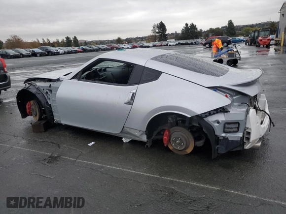 2017 Nissan 370Z Touring with VIN JN1AZ4EH1HM950052, listed as a Copart auction lot 82122764 with 0 mi miles and Non Repairable. Bid and sale history available at carsss.com. Image 2.