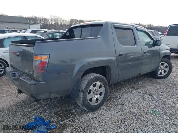 2008 Honda Ridgeline RTL with VIN 2HJYK16538H514787, listed as a IAAI auction lot 41452319 with 195,094 mi miles. Bid and sale history available at carsss.com. Image 4.