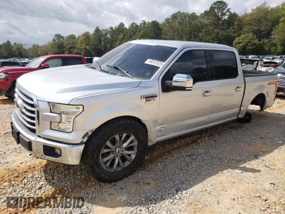2017 Ford F-150 XL with VIN 1FTEW1EF6HFA20589, listed as a Copart auction lot 49012525 with 188,748 mi miles and Salvage title. Bid and sale history available at DreamBid. Image 1.