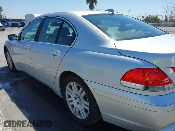 2003 BMW 7 Series 745i with VIN WBAGL63423DP66443, listed as a IAAI auction lot 41993529 with 163,993 mi miles and . Bid and sale history available at DreamBid. Image 6.