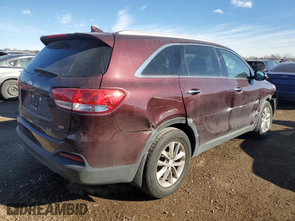 2018 Kia Sorento LX with VIN 5XYPGDA38JG431868, listed as a Copart auction lot 42748915 with 76,367 mi miles and Salvage Title. Bid and sale history available at carsss.com. Image 3.