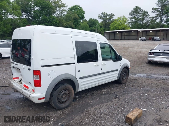 2013 Ford Transit Connect XLT with VIN NM0KS9BN7DT125935, listed as a IAAI auction lot 42351848 with 186,650 mi miles and . Bid and sale history available at DreamBid. Image 4.