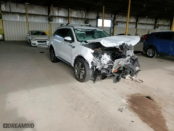 2023 Kia Sorento Hybrid EX with VIN KNDRHDLG6P5194174, listed as a Copart auction lot 66587714 with 0 mi miles and Salvage Title. Bid and sale history available at carsss.com. Image 12.