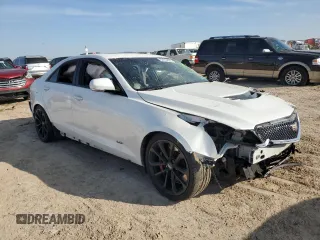 2016 Cadillac ATS-V with VIN 1G6AN5SY1G0154106, listed as a Copart auction lot 83214854 with Not Provided miles and Salvage Title. Bid and sale history available at carsss.com. Image 4.