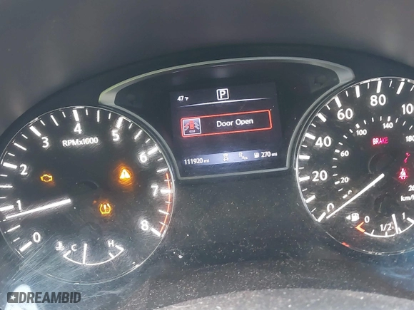 2018 Nissan Altima 2.5 SR with VIN 1N4AL3APXJC123240, listed as a IAAI auction lot 41808689 with 111,920 mi miles. Bid and sale history available at carsss.com. Image 7.